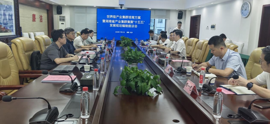 正式起航！湖南省蓄勢聚能駛向世界級產業集群新未來 ——我院作為智庫支持單位合力助航